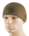 Fleece Tactical Watch Cap Beanie With Patch Panel (270g/m2)