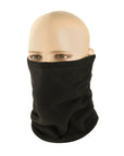 Fleece neck gaiter with drawstring (260g/m2) - Image 2