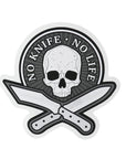 Sticker No Knife-No Life Reflective - Image 1