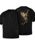 T-Shirt Gold Samurai Oversize - Image 1