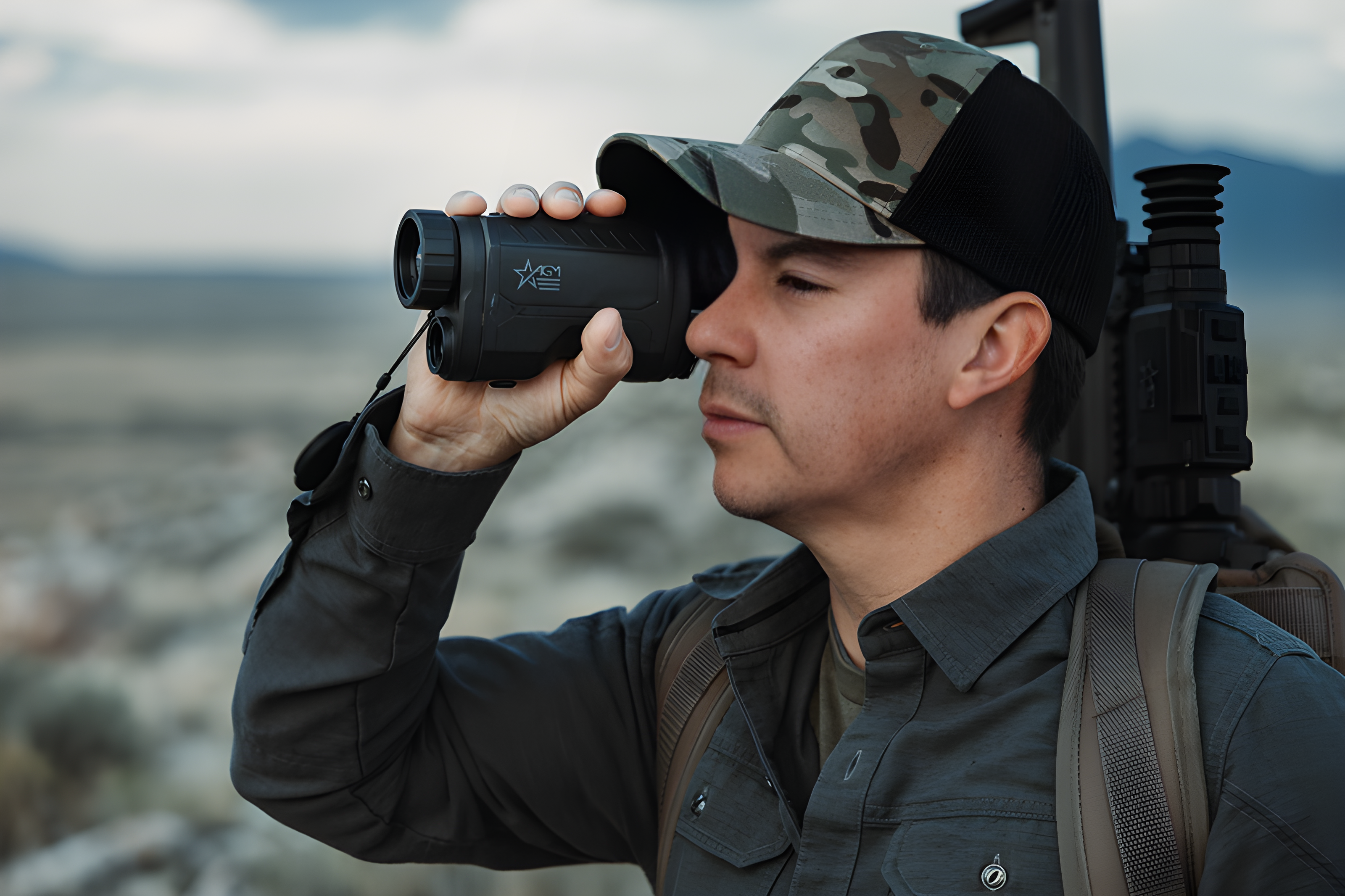 AGM ReachIR LRF 50-640 Warmtebeeldcamera met Laser Rangefinder