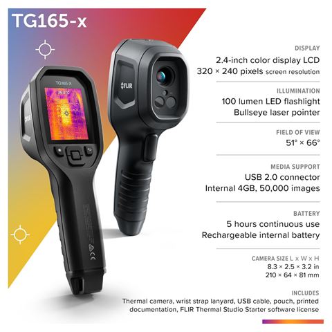 FLIR TG165-X Warmtebeeldcamera