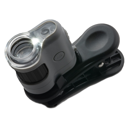 Carson Taschenmikroskop MM-380 MicroMini 20x mit Smartphone-Adapter