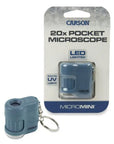 Carson Zakmicroscoop MicroMini 20x Blauw