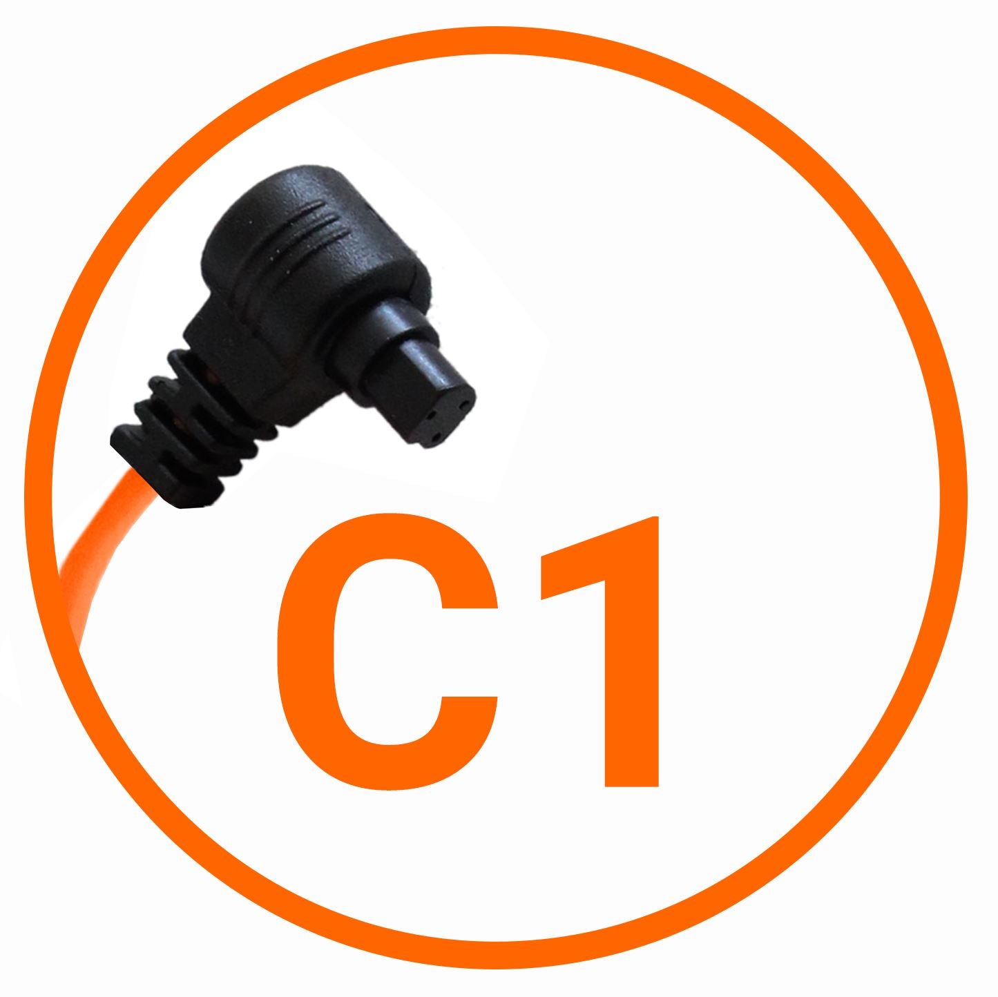 Miops Kamera Verbindungskabel Canon C1 Orange