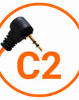 Miops Kamera-Verbindungskabel Canon C2 Orange