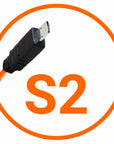 Miops Kamera Verbindungskabel Sony S2 Orange