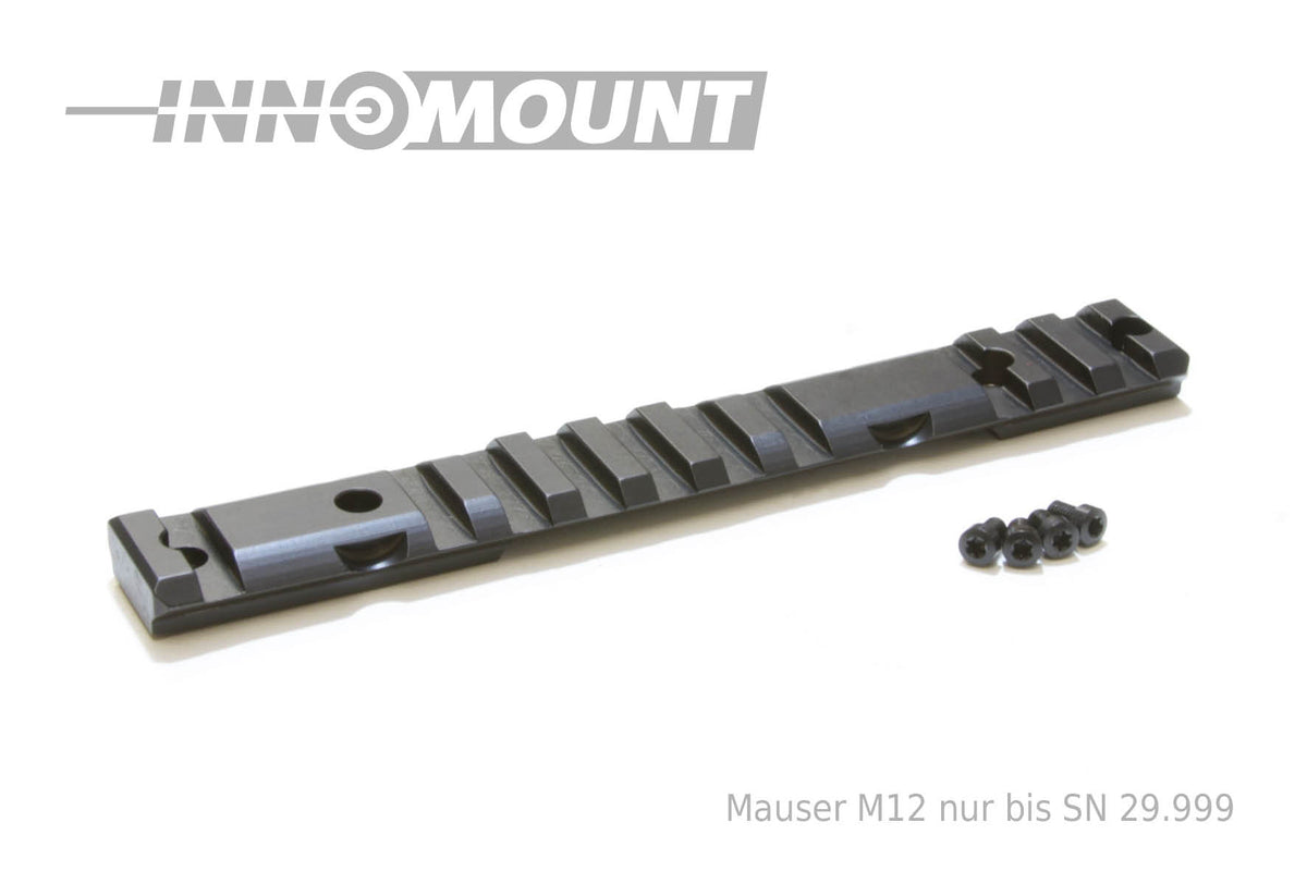 Innomount Multirail - Picatinny - Blaser Mauser Mod. M12 To SN 29.999 (incl. 4x N00001)