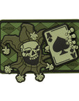 Patch Joker Skull 3D PVC
