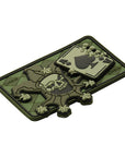Patch Joker Skull 3D PVC