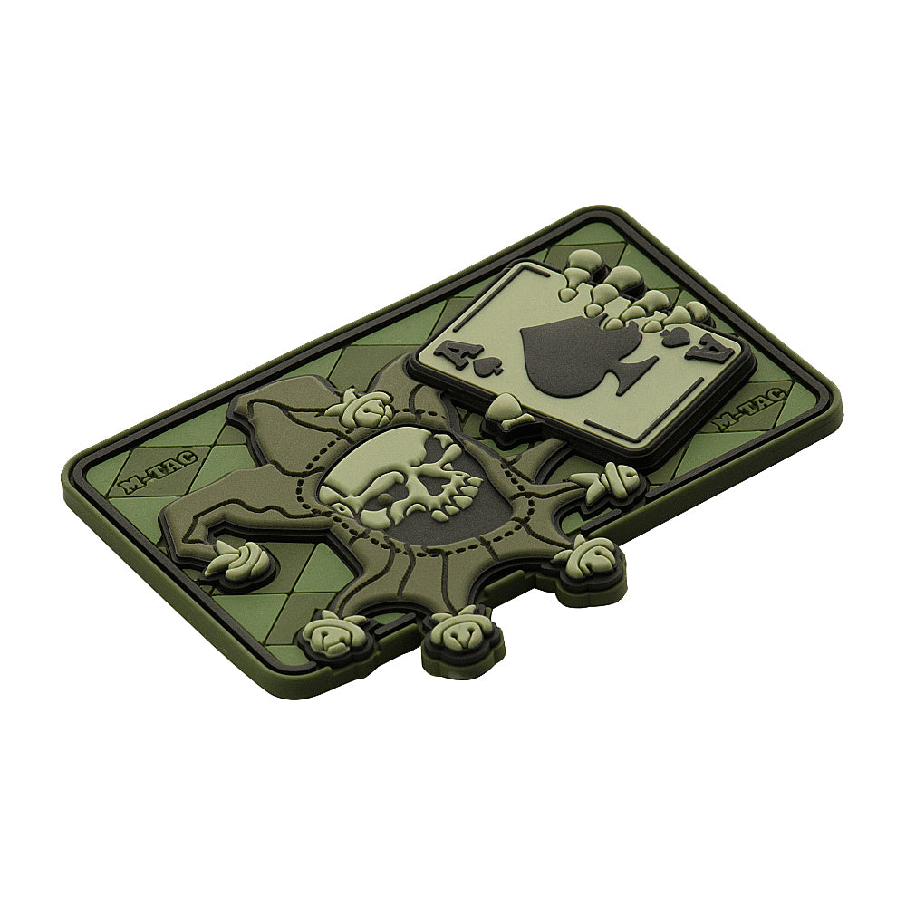 Patch Joker Skull 3D PVC
