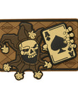 Patch Joker Skull 3D PVC