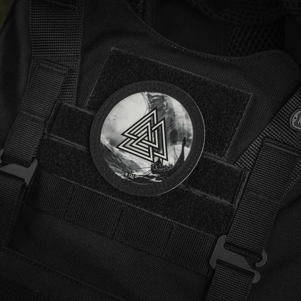 Patch Walknut/Drakkar Round (80mm)