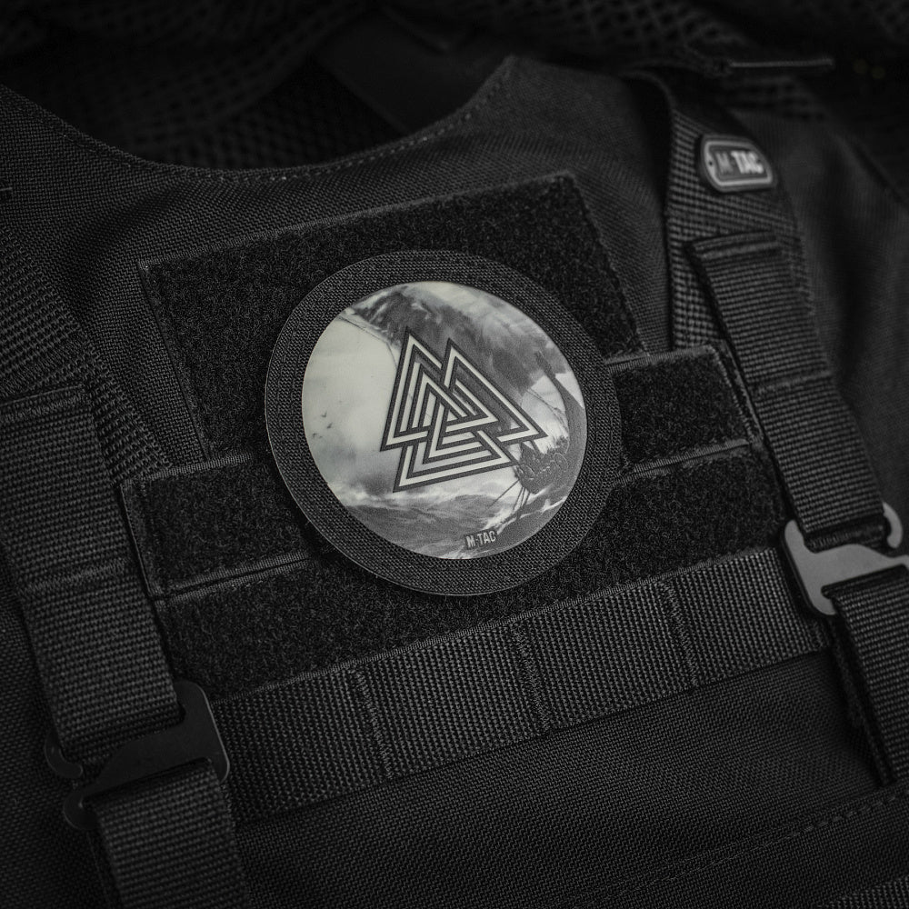 Patch Walknut/Drakkar Round (80mm)