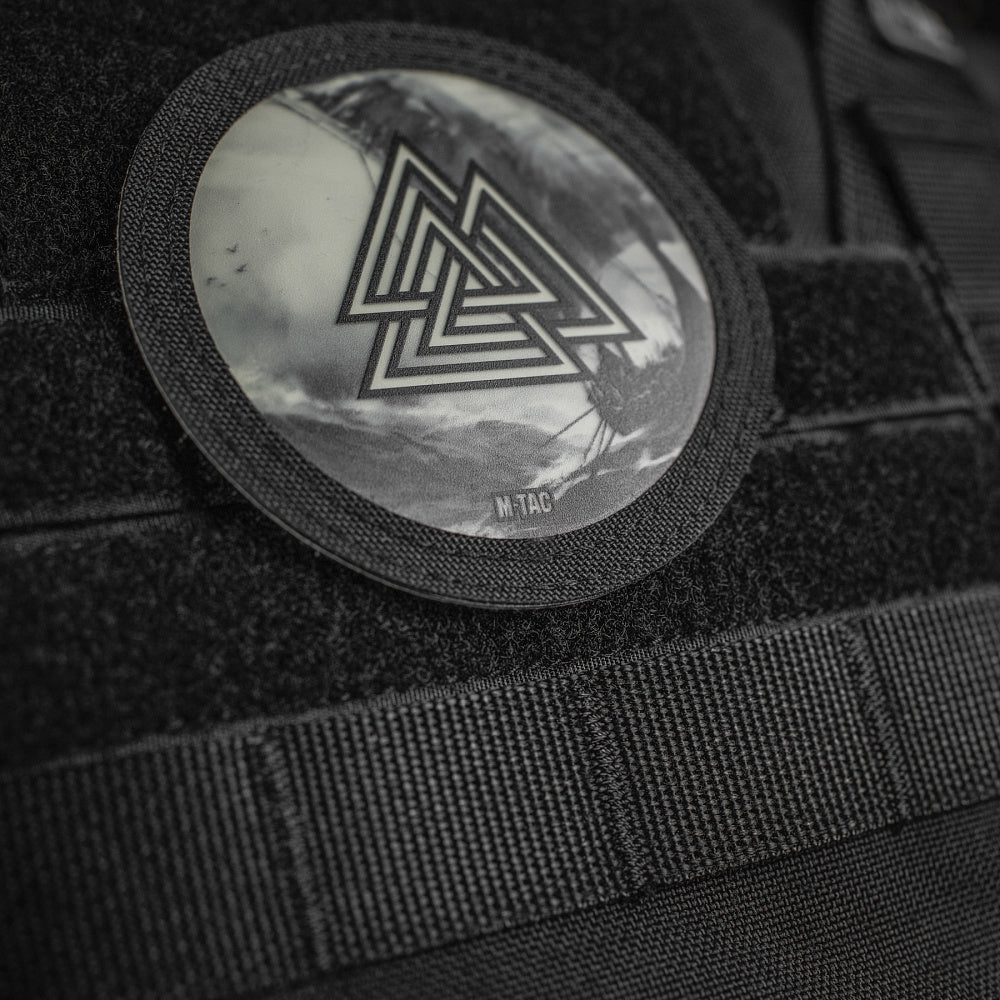Patch Walknut/Drakkar Round (80mm)