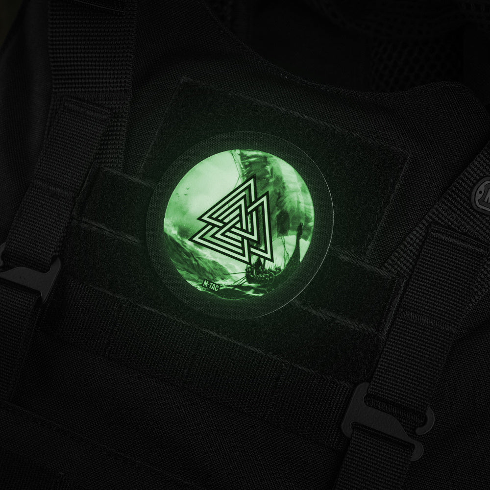 Patch Walknut/Drakkar Round (80mm)