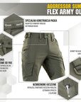 Kurze Hose Aggressor Summer Flex