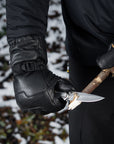 Gloves winter leather