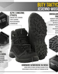 Tactical demi-season boots