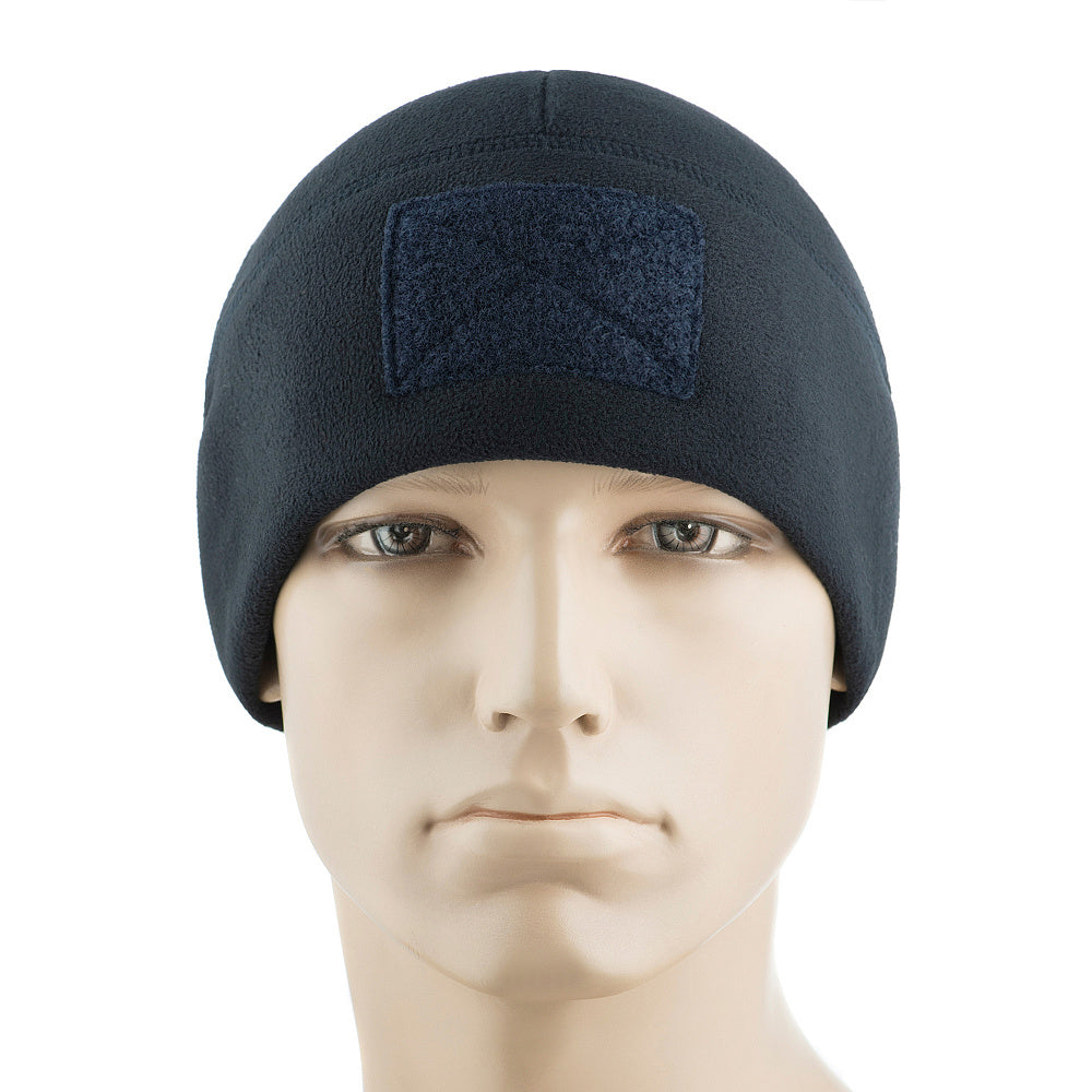 Fleece Tactical Watch Cap Beanie With Patch Panel (270g/m2)