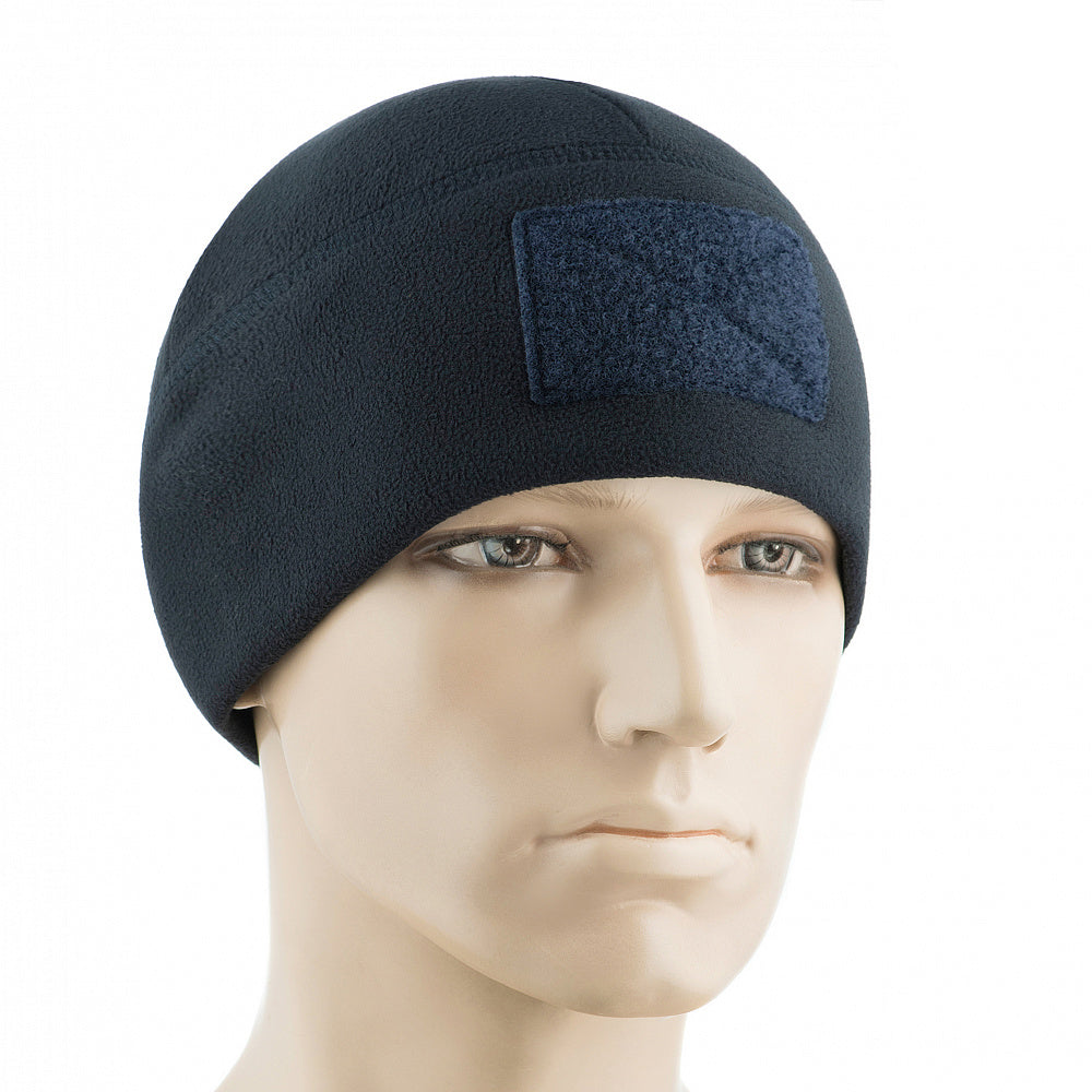 Fleece Tactical Watch Cap Beanie With Patch Panel (270g/m2)