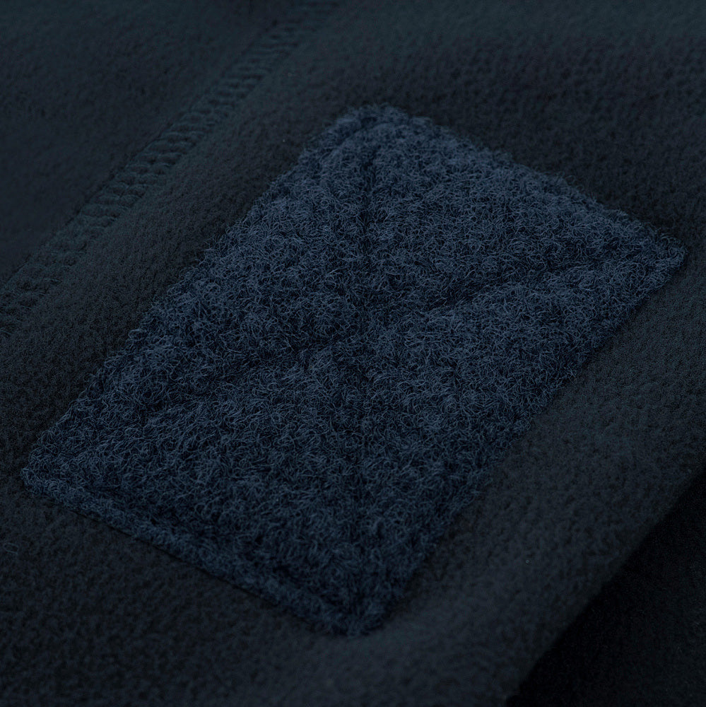 Fleece Tactical Watch Cap Beanie With Patch Panel (270g/m2)
