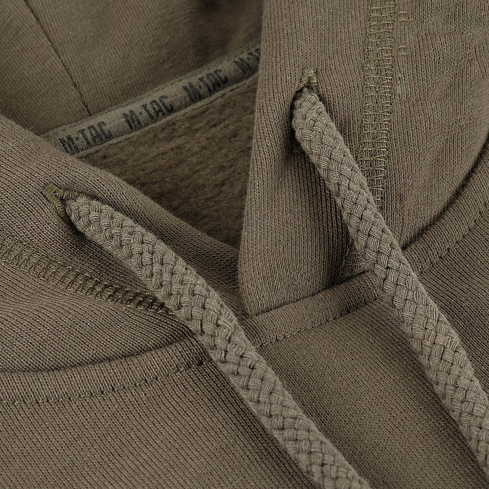 Jacke Hoodie Baumwolle Raglan