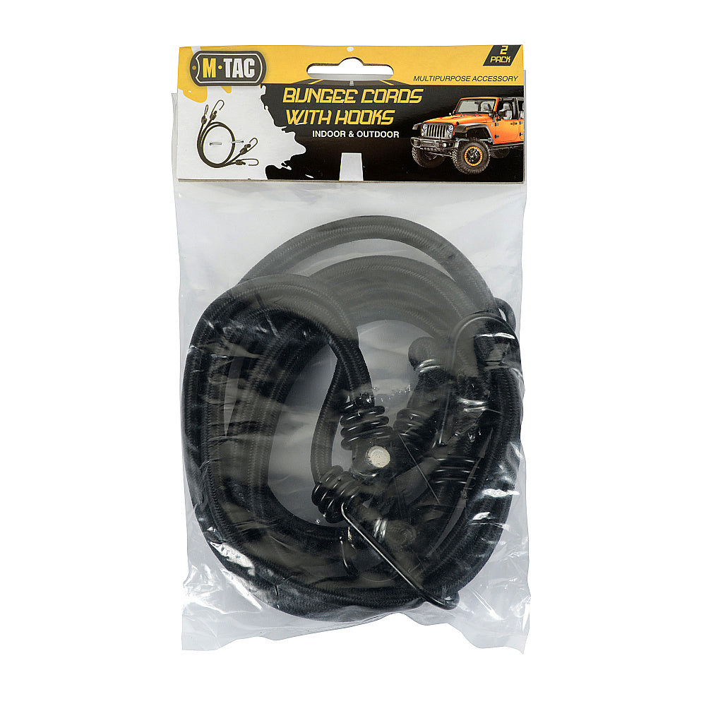 M-Tac Gummiseil mit Haken (2 Stk.)