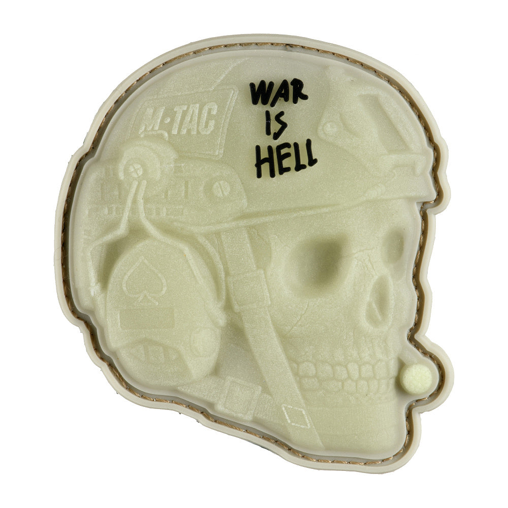 Aufnaher War is Hell 3D PVC