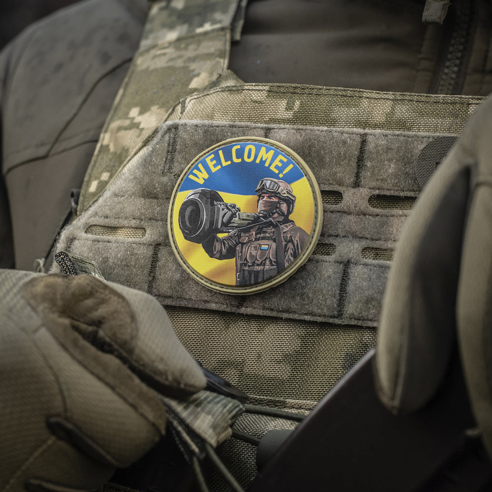 Patch NLAW Says Welcome PVC