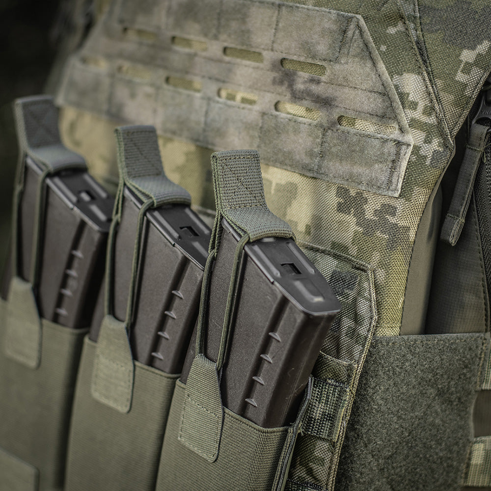 M-Tac Pouch Elastic Triple Magazine Elite Laser Cut