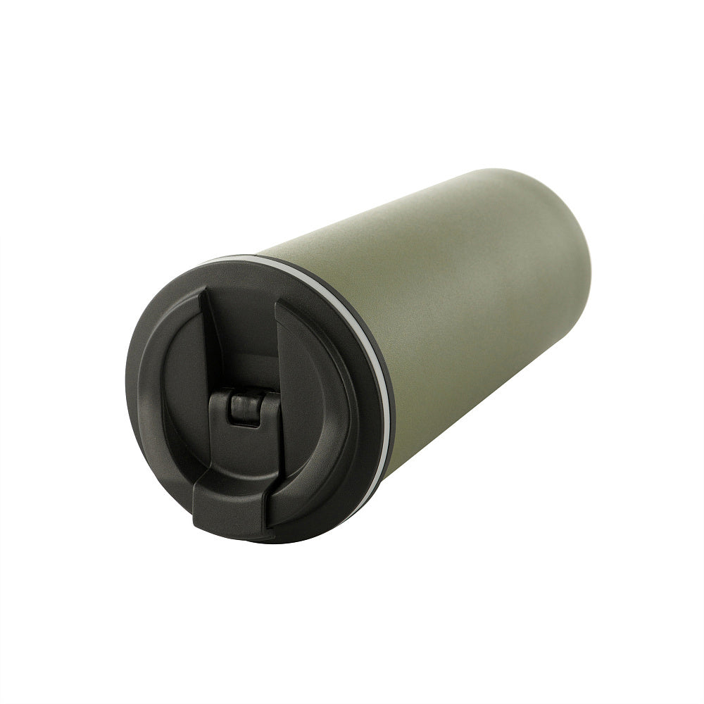 THERMOBECHER MIT VENTIL 450 ML EDELSTAHL