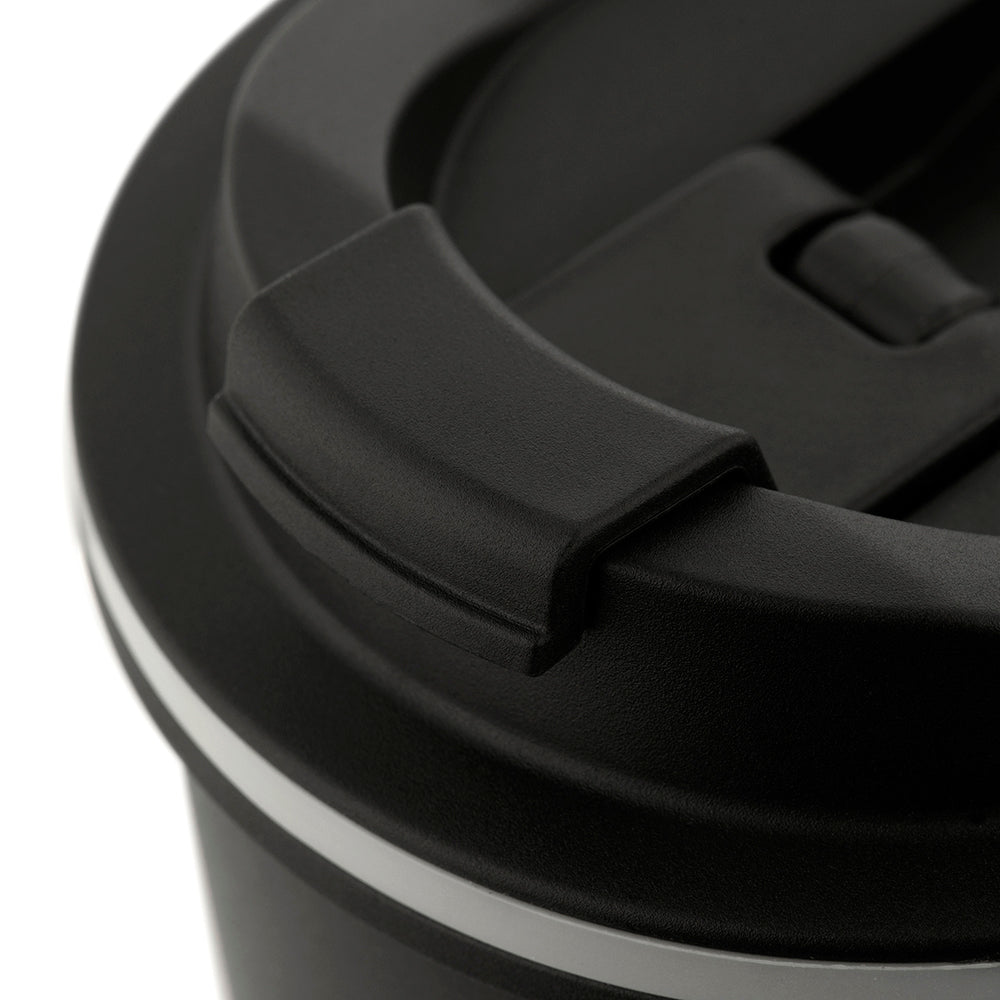 THERMOBECHER MIT VENTIL 450 ML EDELSTAHL
