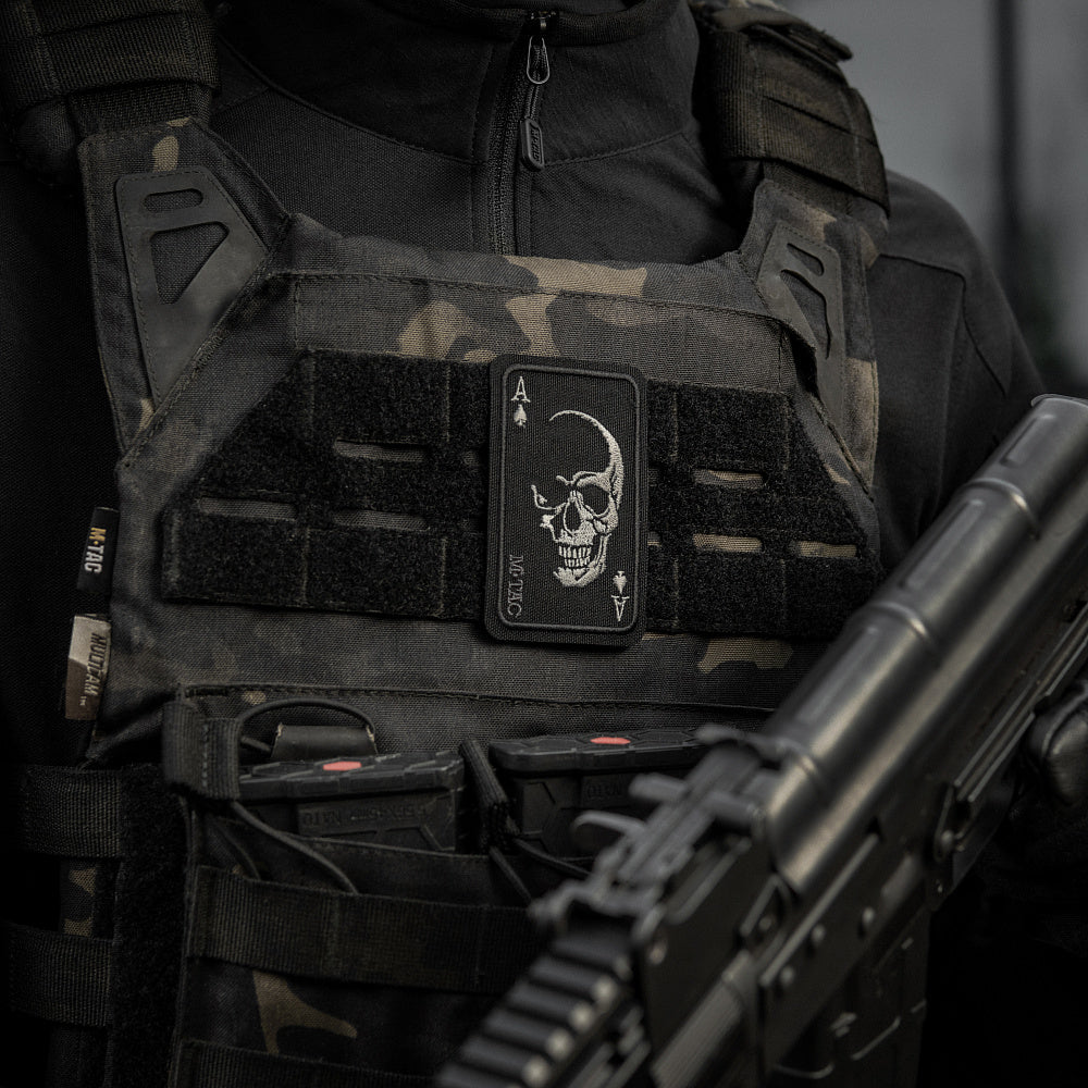 Patch Face of war (Embroidery)