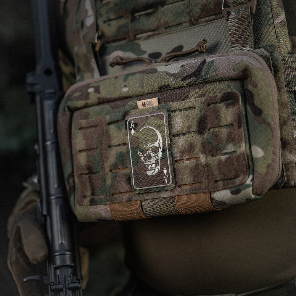 Patch Face of war (Embroidery)