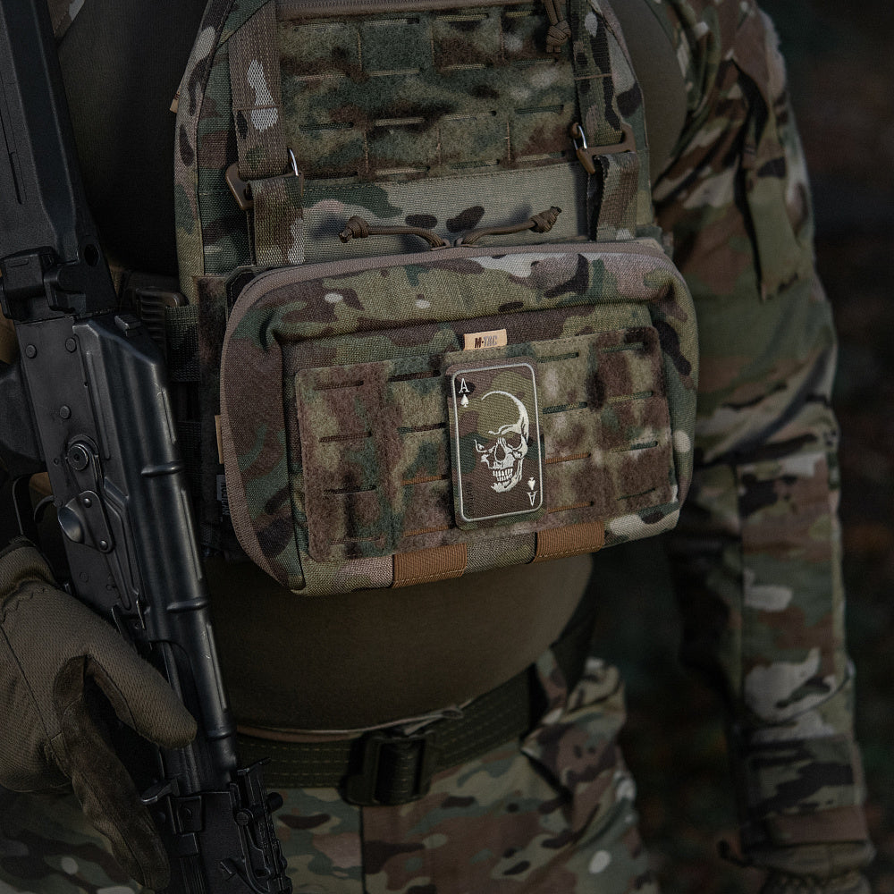 Patch Face of war (Embroidery)
