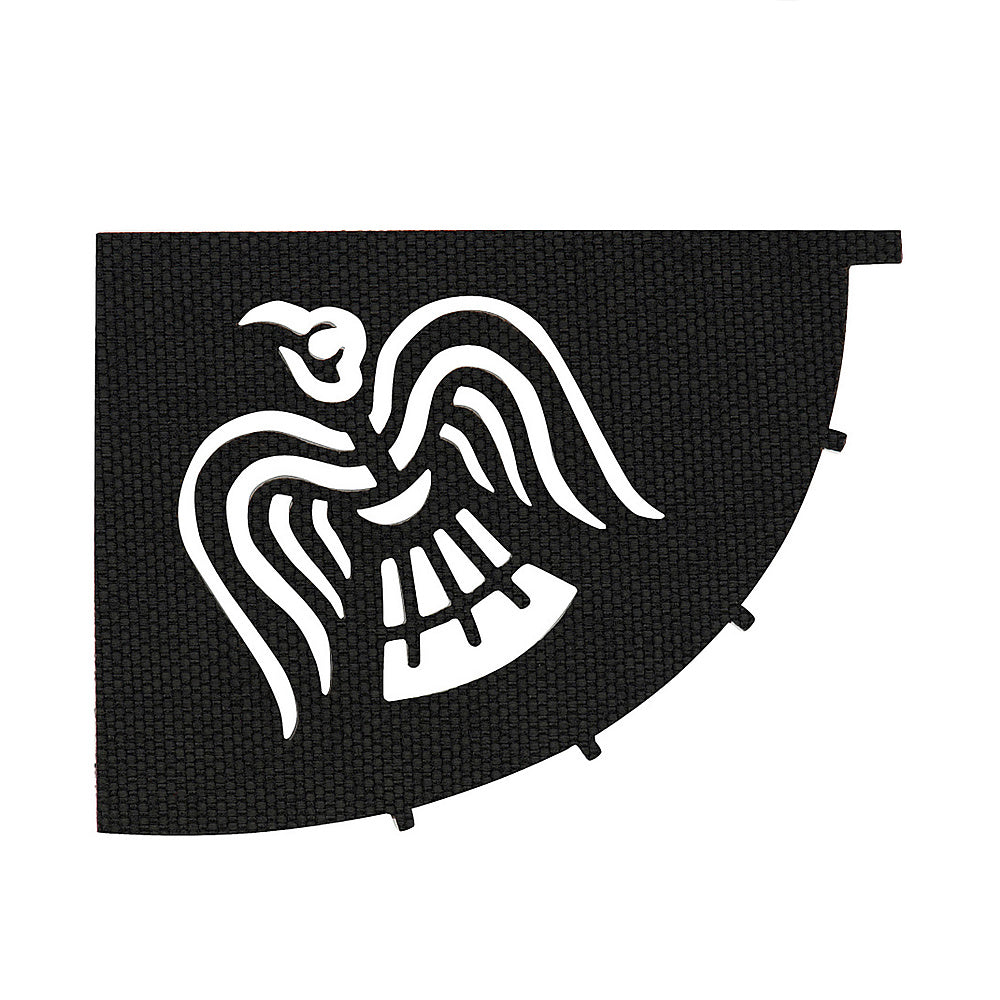 Aufnaher Raben Laser Cut