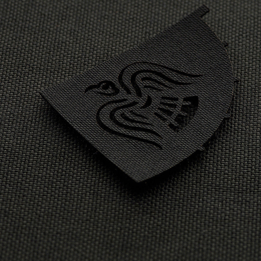 Aufnaher Raben Laser Cut