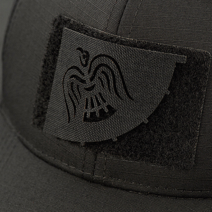 Aufnaher Raben Laser Cut