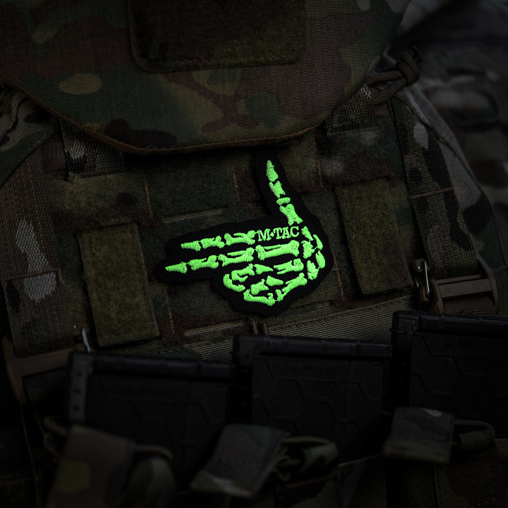 Patch Skeleton shooter (embroidery)