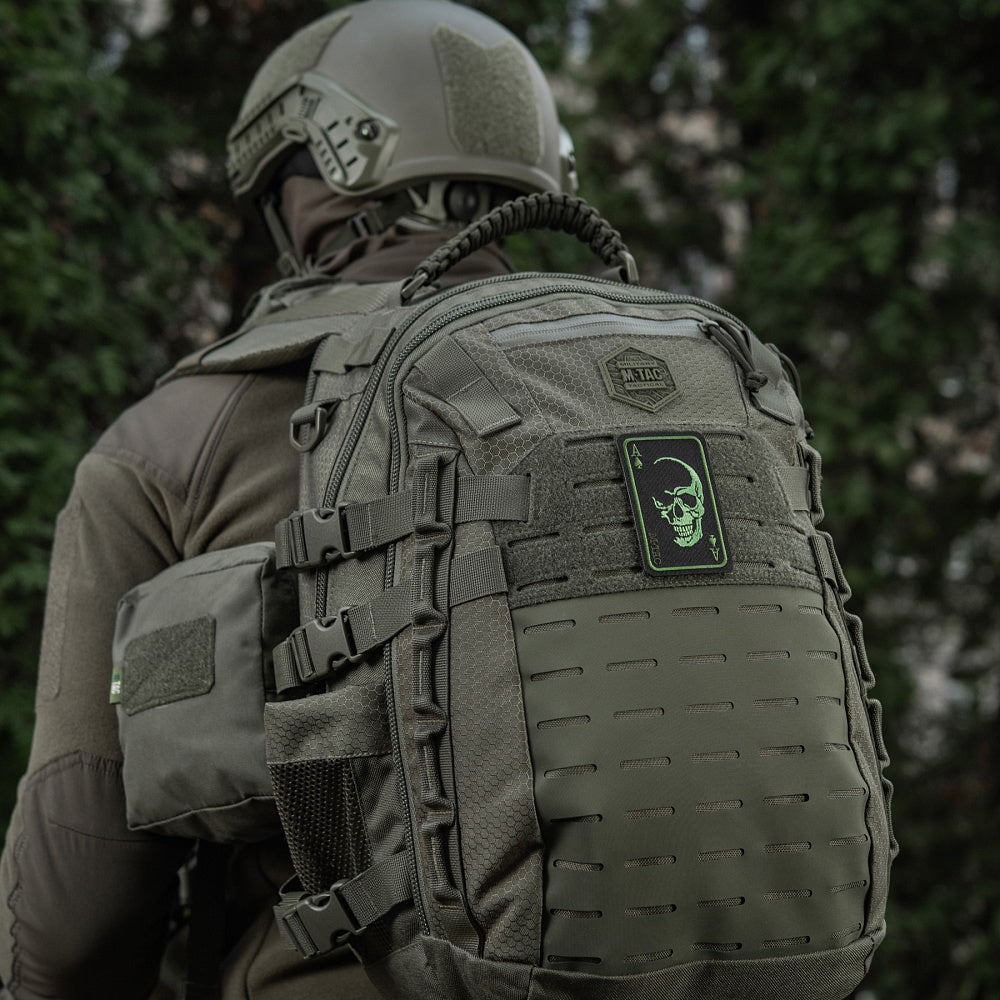 Patch Face of war (Embroidery)