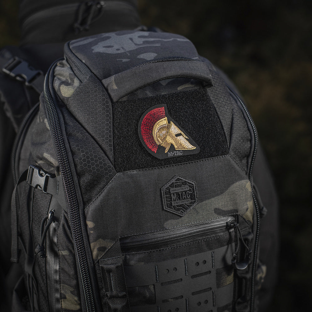 Aufäher Spartan Helmet (Stickerei)