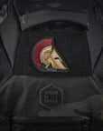 Aufäher Spartan Helmet (Stickerei)