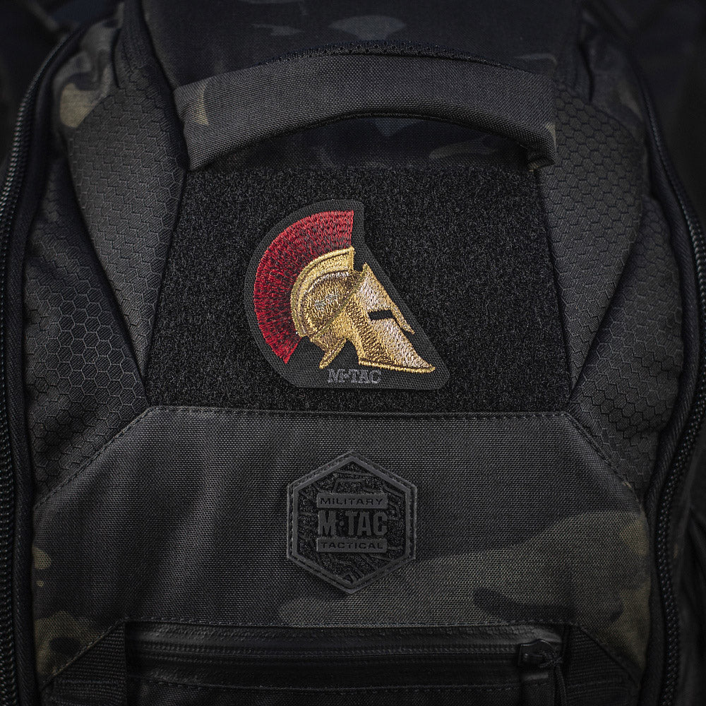 Aufäher Spartan Helmet (Stickerei)