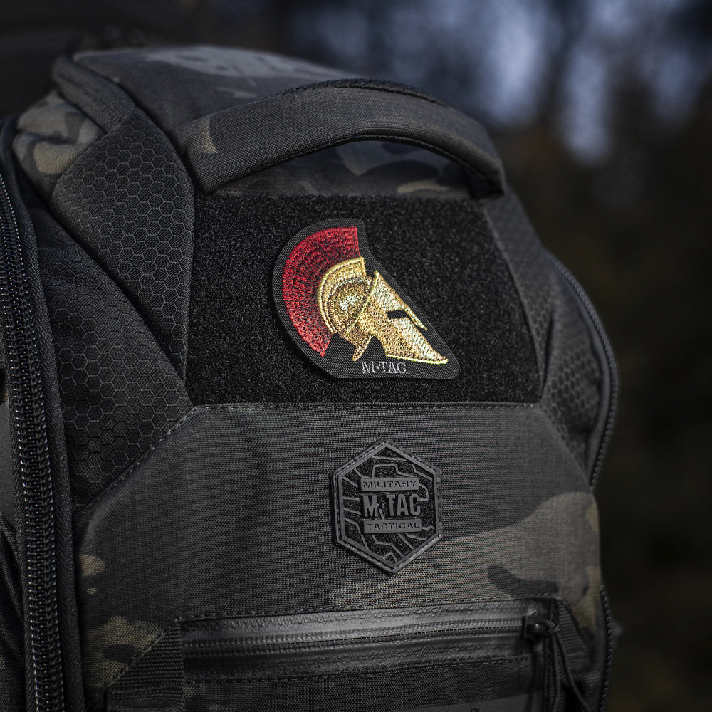 Aufäher Spartan Helmet (Stickerei)