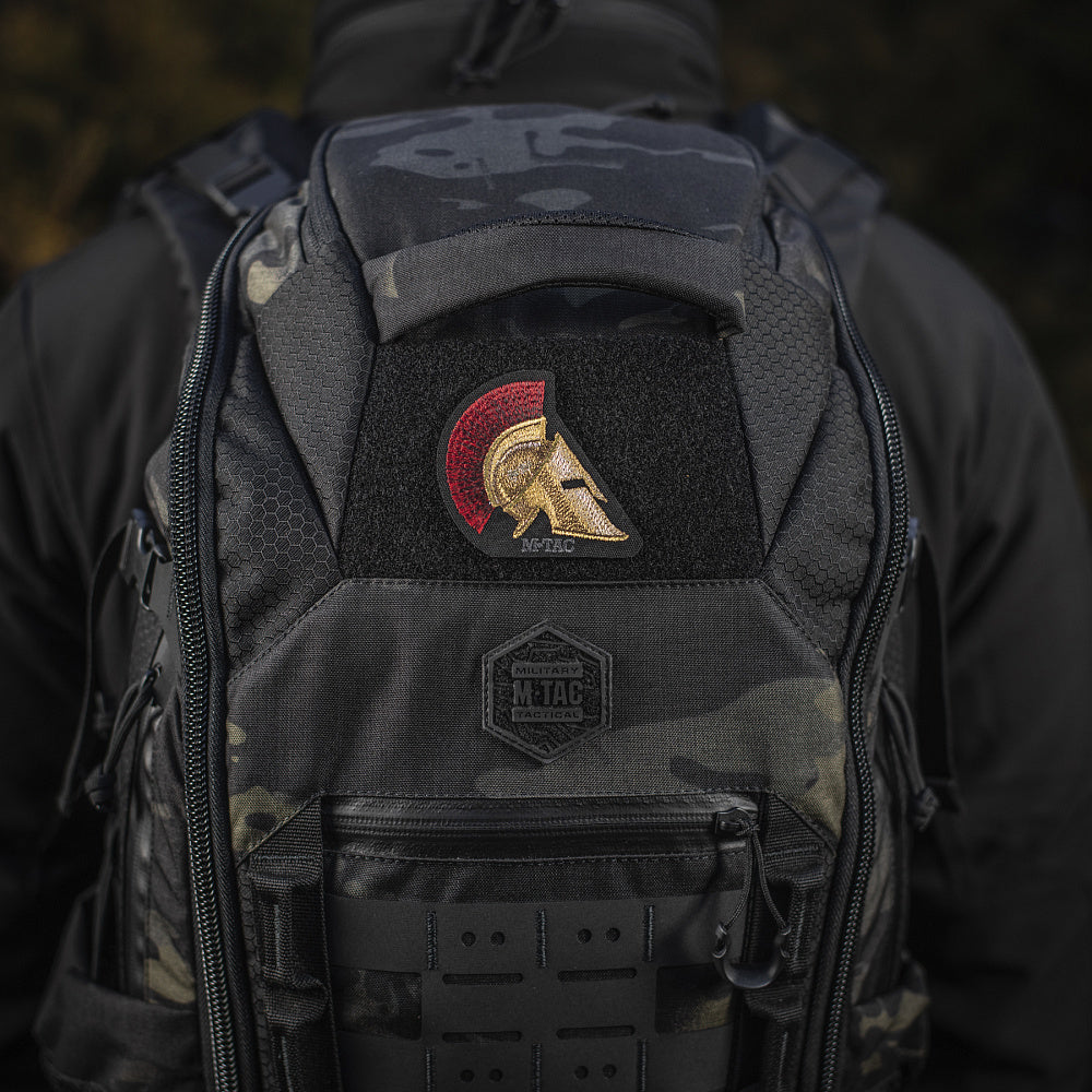 Aufäher Spartan Helmet (Stickerei)
