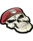 Patch skull in beret Poland (Airborne forces)