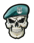 Patch skull in beret Poland (Land Forces)
