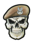 Patch skull in beret Poland (Territorial Defence Force)