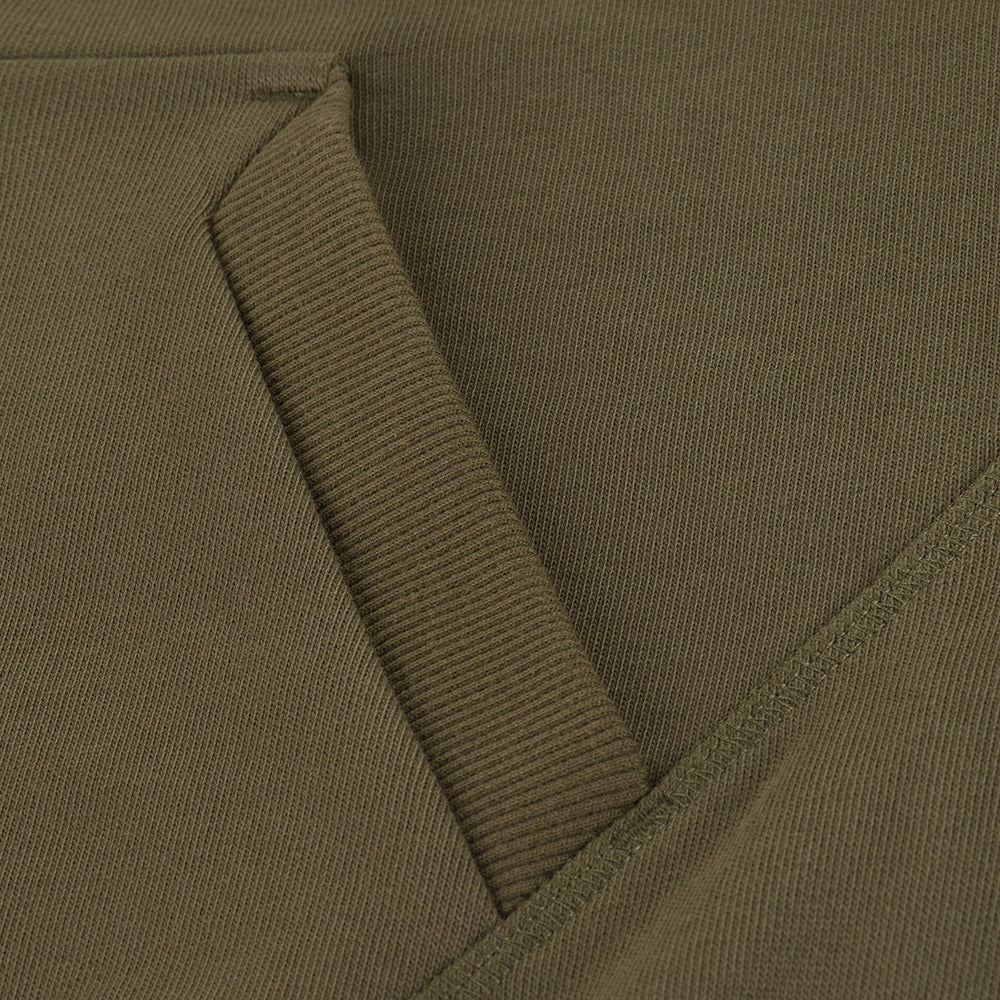 Cotton Raglan Hard Hoodie
